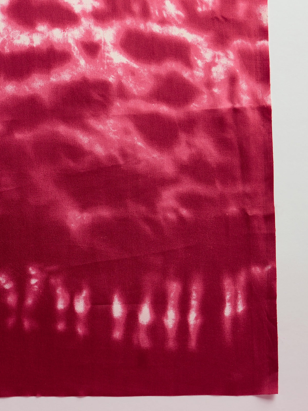 Pink Jaipuri Bandhani print -crepe silk saree