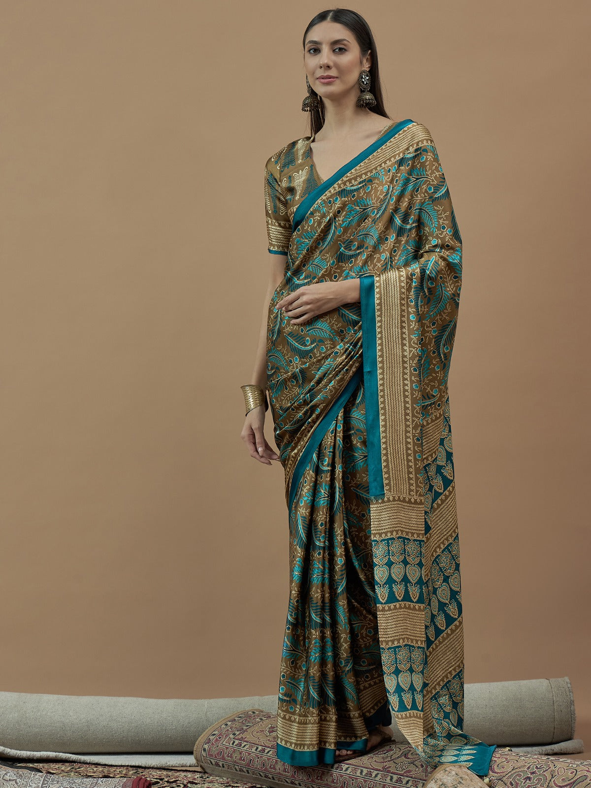 Traditional Modal Silk Printed Saree