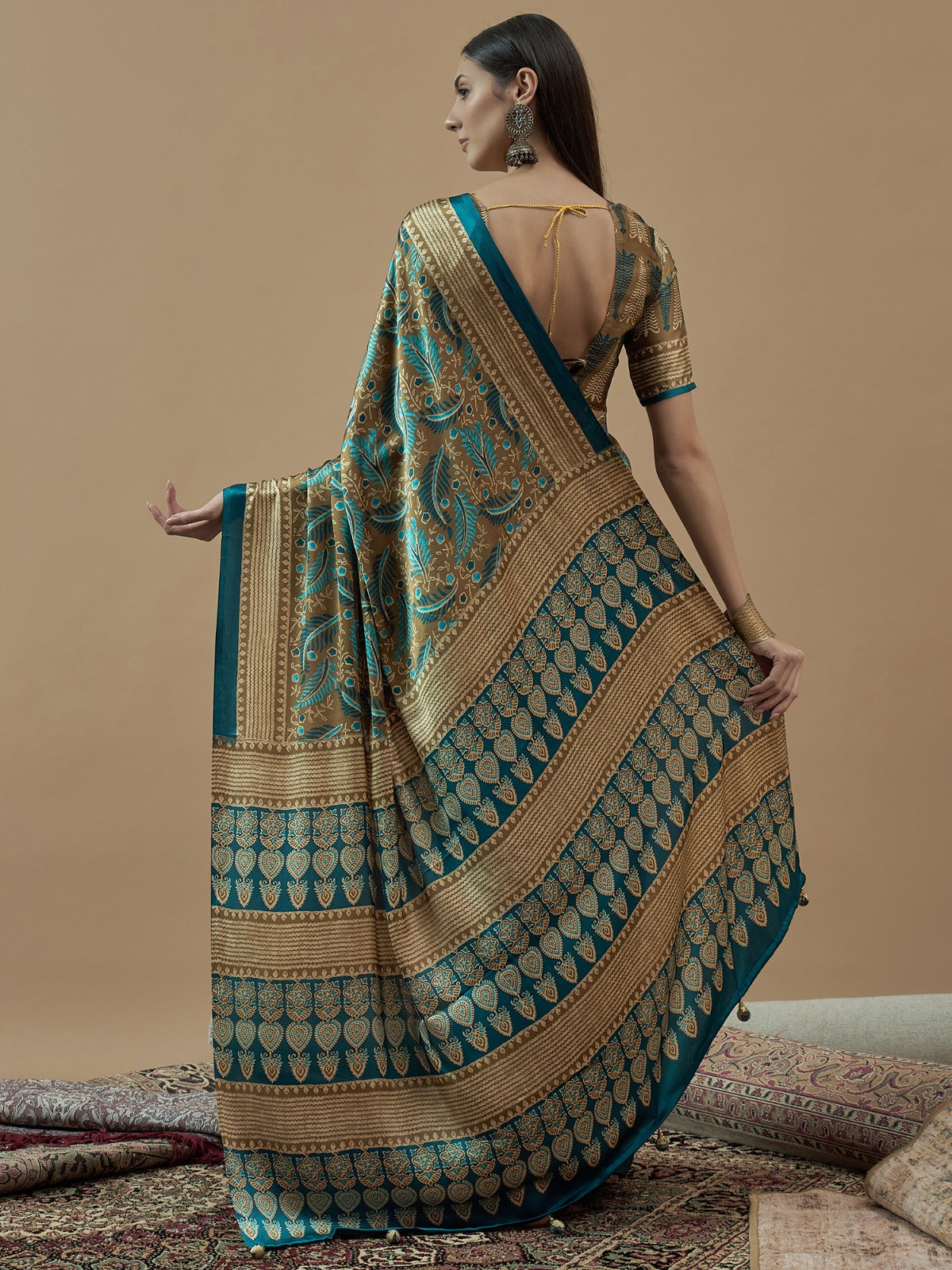 Traditional Modal Silk Printed Saree